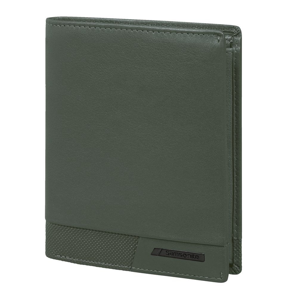 Levně Samsonite Pánská kožená peněženka PRO-DLX 6 147 - zelená