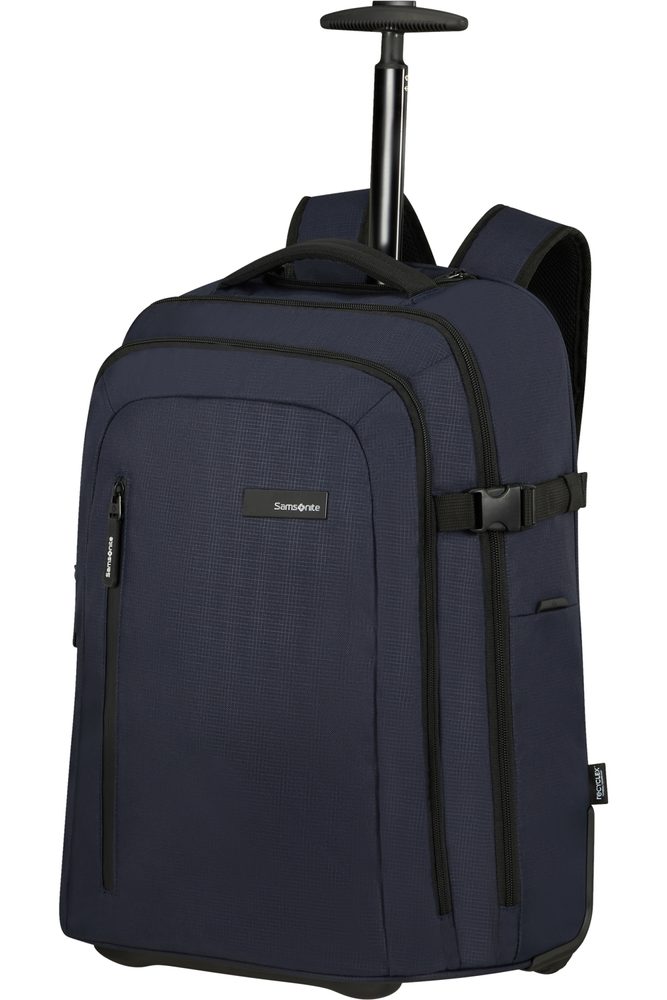 Levně Samsonite Batoh na notebook 17,3" na kolečkách Roader 28 l - tmavě modrá