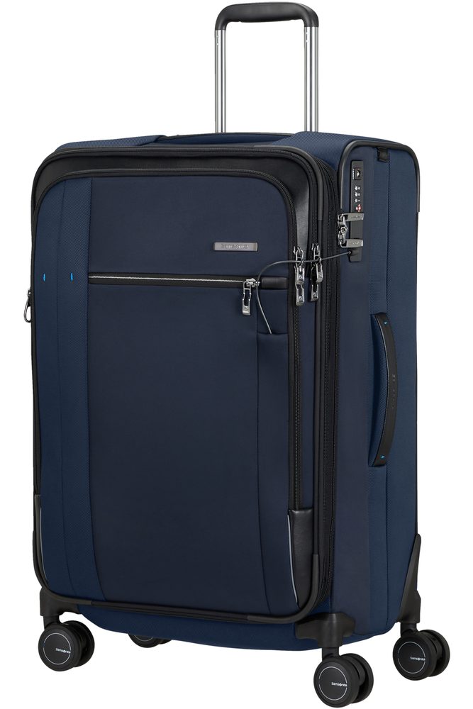 Levně Samsonite Cestovní kufr Spectrolite 3.0 TRVL EXP 80/87 l - modrá