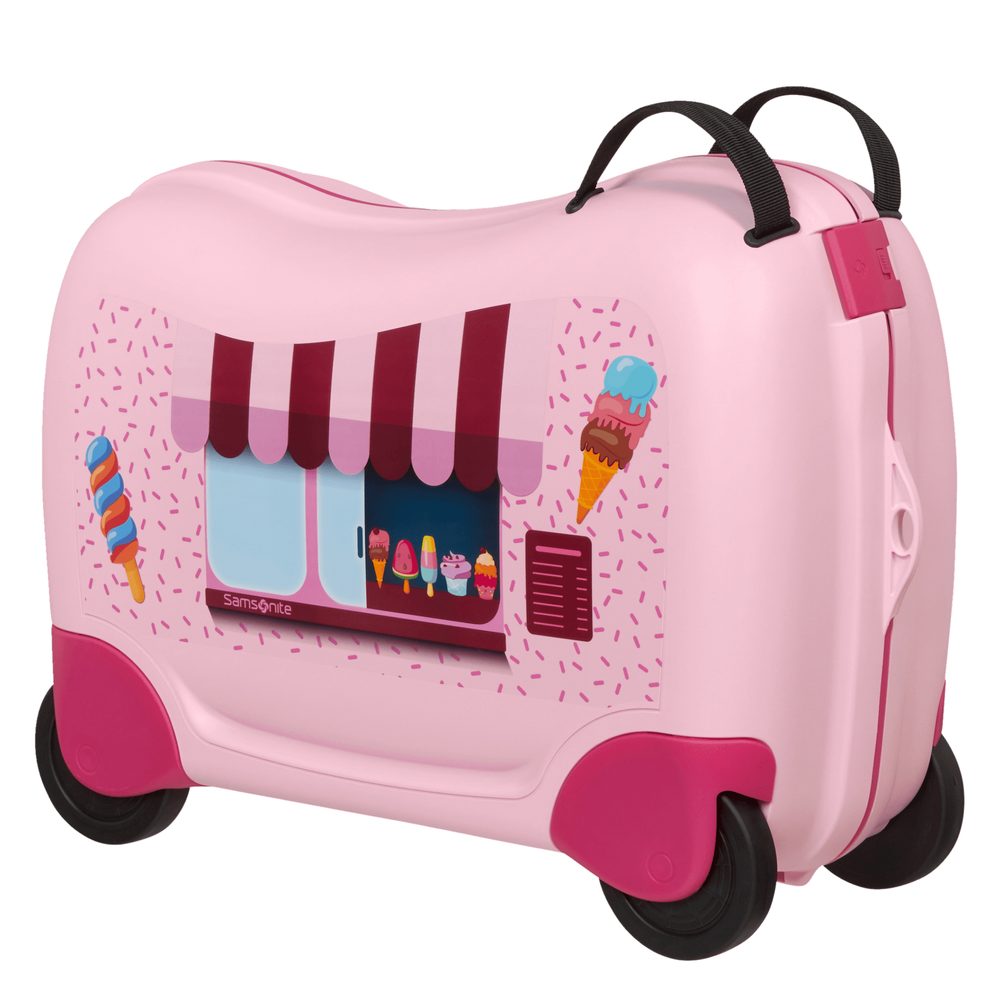 Levně Samsonite Dětský cestovní kufr Dream2Go Ride-On 30 l - růžová