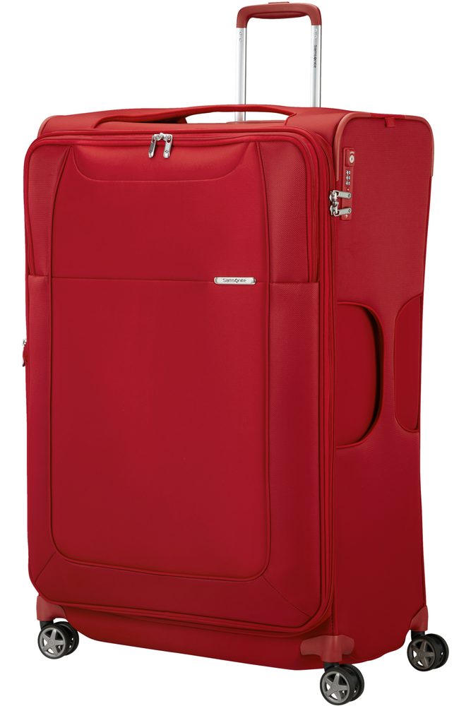 Levně Samsonite Látkový cestovní kufr D'Lite EXP 145/155 l - červená