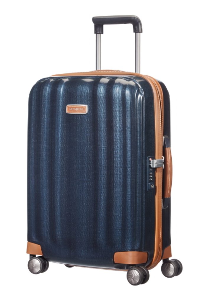 Samsonite Kabinový cestovní kufr Lite-Cube DLX Spinner 82V 36,5 l - modrá