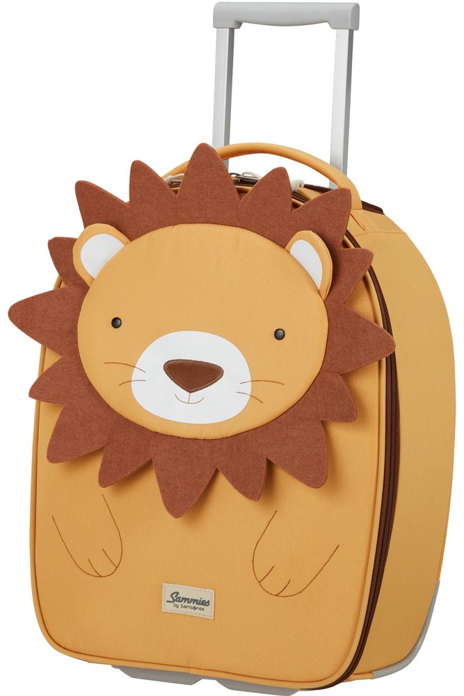 Samsonite Dětský cestovní kufr Happy Sammies Eco Upright Lion Lester 22,5 l - hnědá