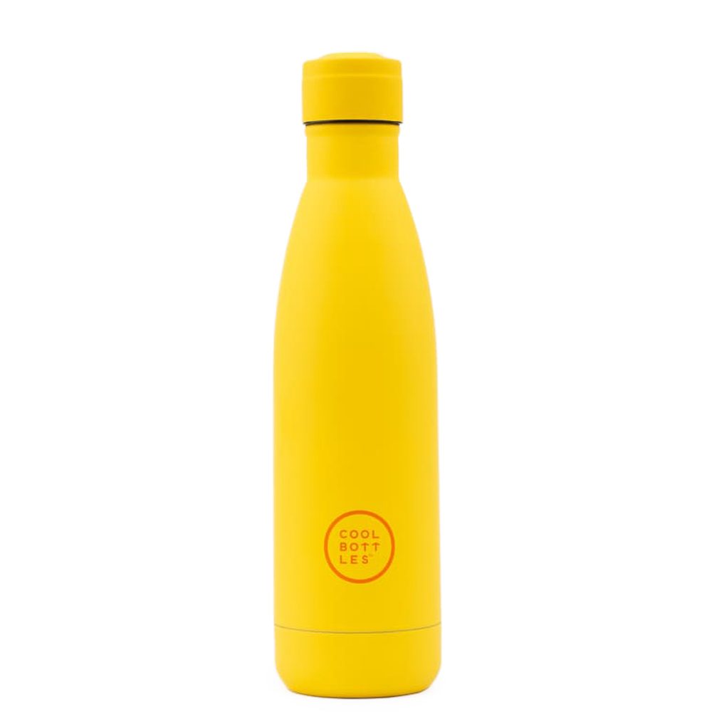 Cool Bottles Nerezová termolahev Vivid třívrstvá 500 ml - žlutá