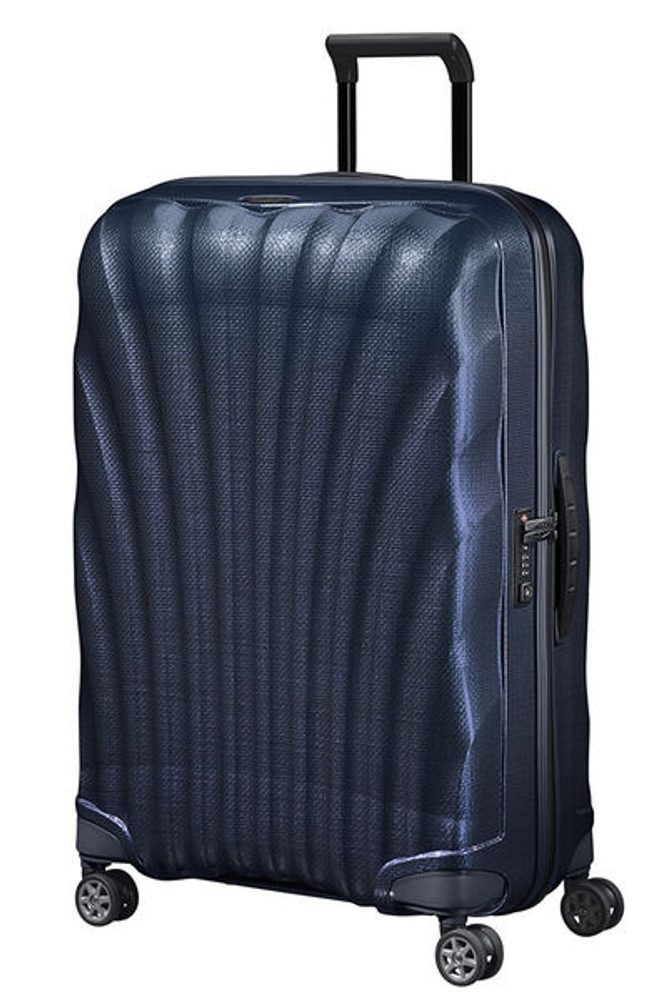 Levně Samsonite Skořepinový cestovní kufr C-lite Spinner 94 l - modrá