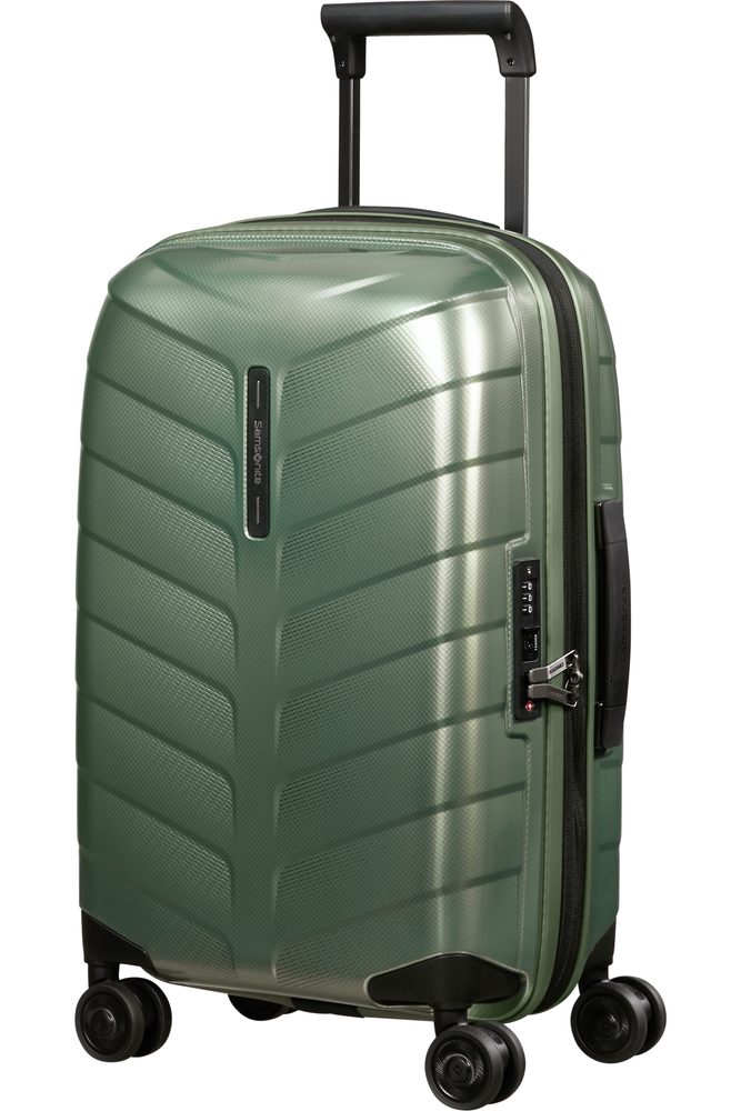 Levně Samsonite Kabinový cestovní kufr Attrix S 35cm EXP 38/44 l - zelená