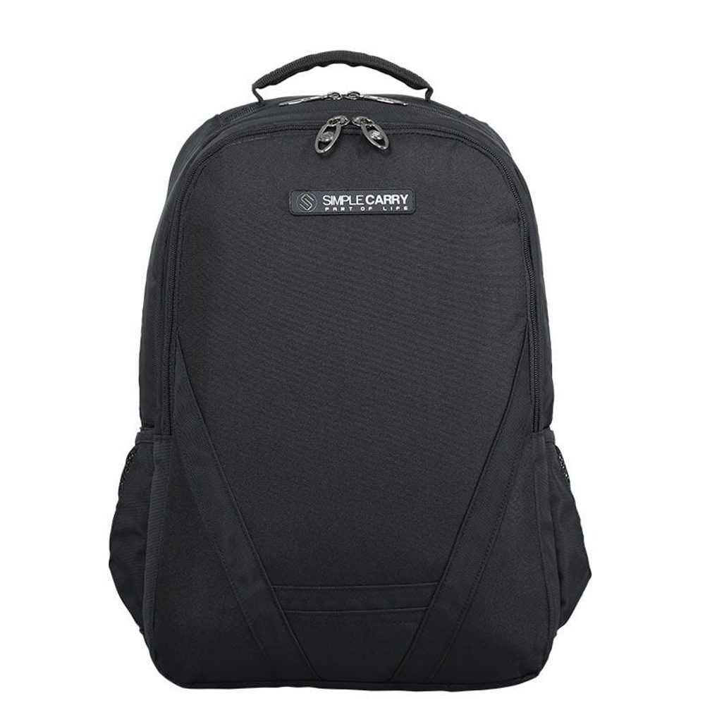 Levně SimpleCarry Studentský batoh B2B02 - černá