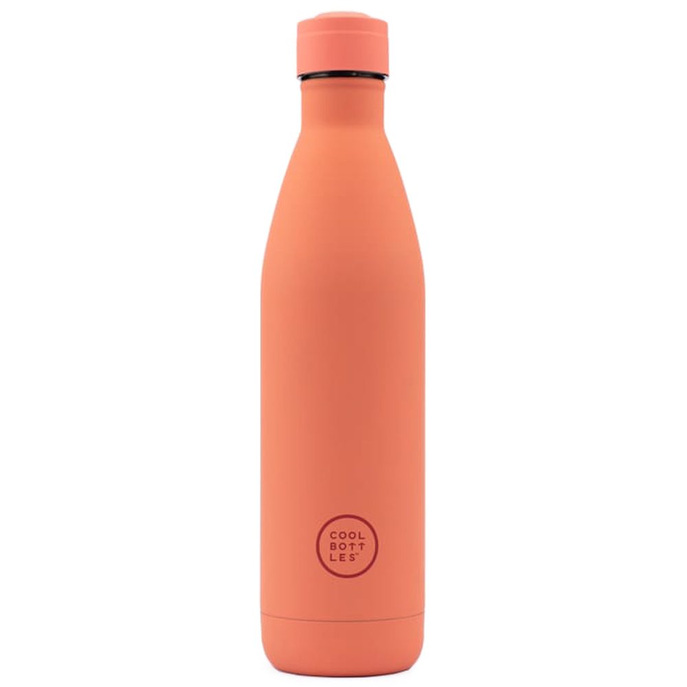 Cool Bottles Nerezová termolahev Pastel třívrstvá 750 ml - oranžová