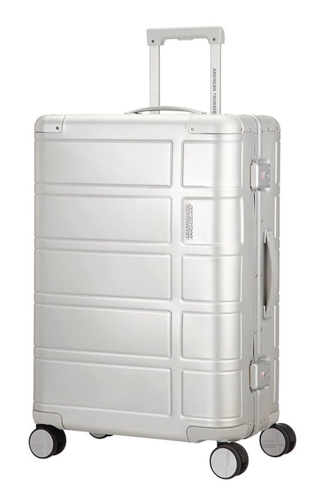 Obrázok American Tourister Cestovní kufr Alumo Spinner 70G 64 l - stříbrná