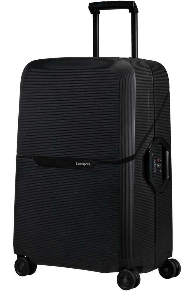 Samsonite Skořepinový cestovní kufr Magnum Eco M 82 l - černá