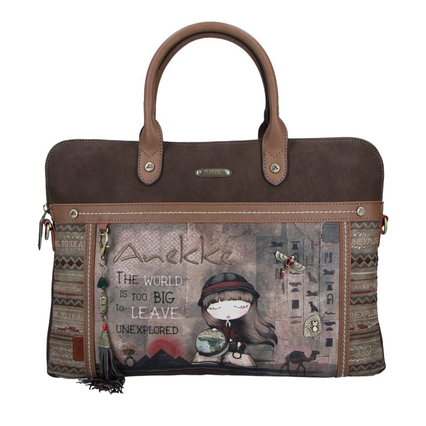 Anekke Dámská taška na notebook 14\'\' Exploradora Egypt 29894-10 Anekke