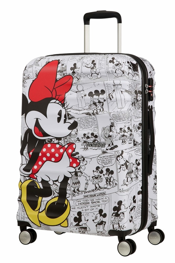 Levně American Tourister Cestovní kufr Wavebreaker Disney Spinner 64 l - šedá