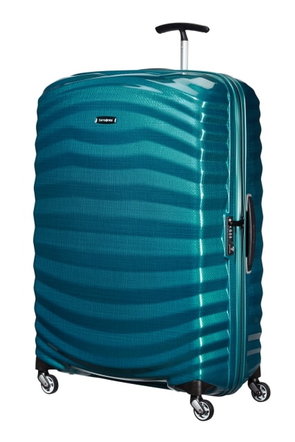 Samsonite Cestovní kufr Lite-Shock Spinner 98V 124 l - modrá