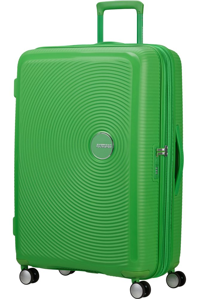 Levně American Tourister Cestovní kufr Soundbox Spinner EXP 97/110 l - zelená