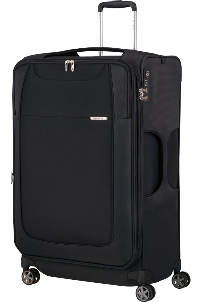 Samsonite Látkový cestovní kufr D'Lite EXP 107/118 l - černá