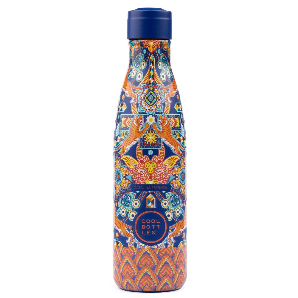 Cool Bottles Nerezová termolahev XClusive! třívrstvá 500 ml - tmavě modrá