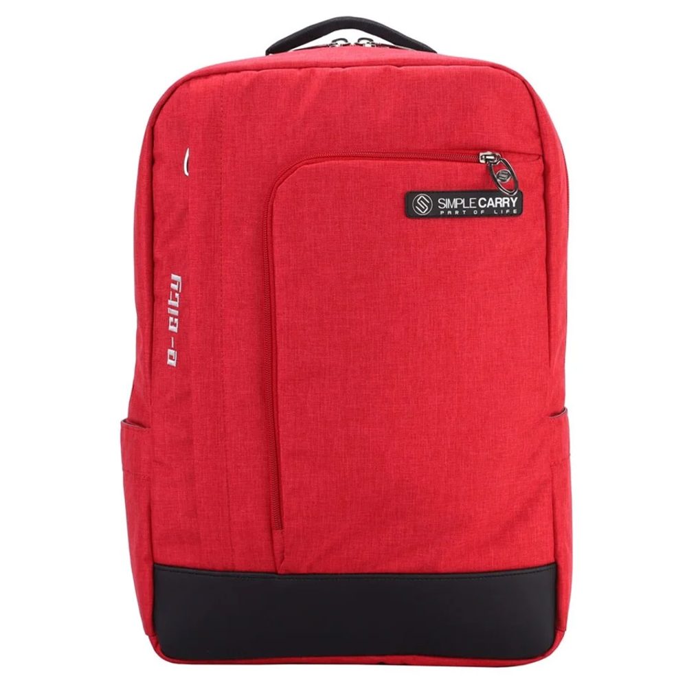 SimpleCarry Městský batoh E-City 2 - červená