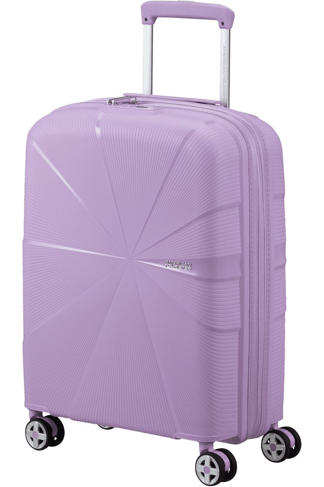 Levně American Tourister Kabinový cestovní kufr StarVibe S EXP 37/41 l - fialová