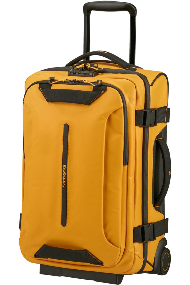 Levně Samsonite Cestovní taška na kolečkách Ecodiver Doubleframe 40 l - žlutá