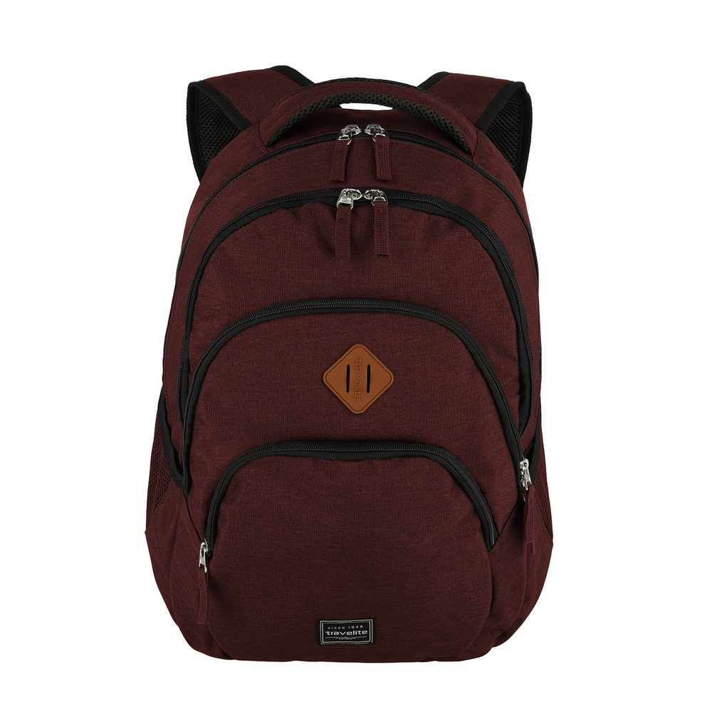 Obrázok Travelite Městský batoh Basics Backpack Melange Bordeaux 22 l