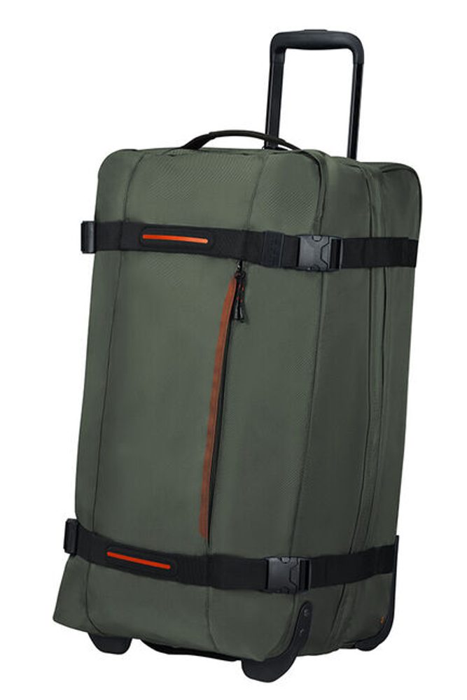 Levně American Tourister Cestovní taška na kolečkách Urban Track M 84 l - khaki