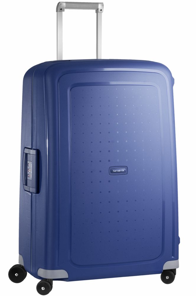 Levně Samsonite Cestovní kufr S'Cure Spinner 102 l - modrá