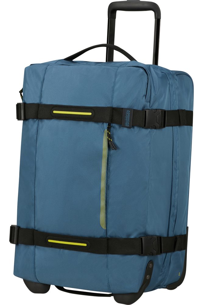 Levně American Tourister Cestovní taška na kolečkách Urban Track S 55 l - světle modrá