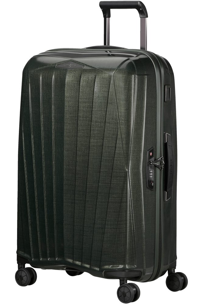 Levně Samsonite Skořepinový cestovní kufr Major-Lite M 69 l - tmavě zelená