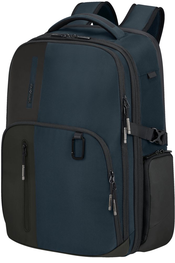 Levně Samsonite Batoh na notebook 17,3'' Biz2go EXP Overnight 30/35 l - tmavě modrá