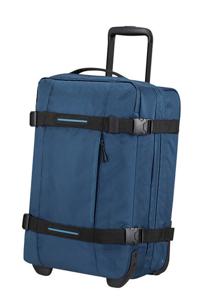 Levně American Tourister Cestovní taška na kolečkách Urban Track S 55 l - modrá