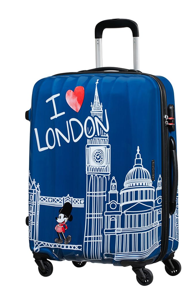 American Tourister Cestovní kufr Disney Legends Spinner 19C 62,5 l - Take Me Away Mickey London