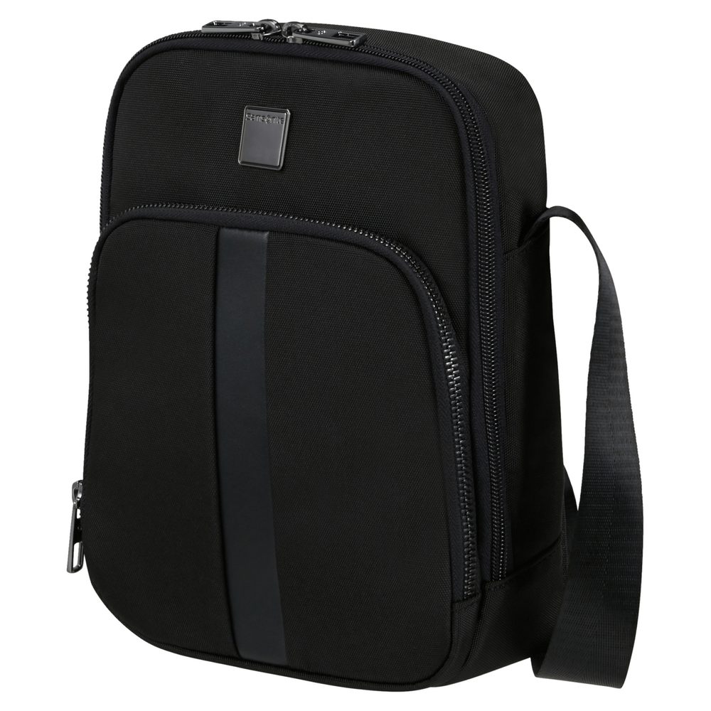 Levně Samsonite Pánská crossbody taška Sacksquare M 9.7" - černá