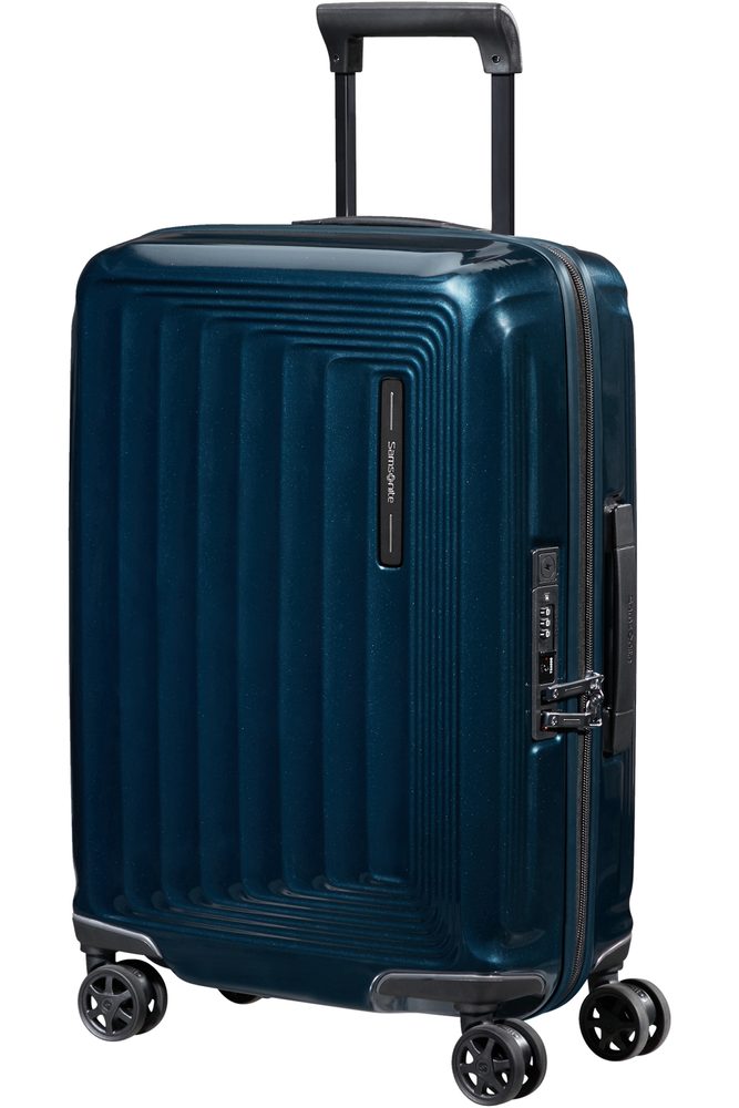 Levně Samsonite Kabinový cestovní kufr Nuon EXP 38/42 l - tmavě modrá