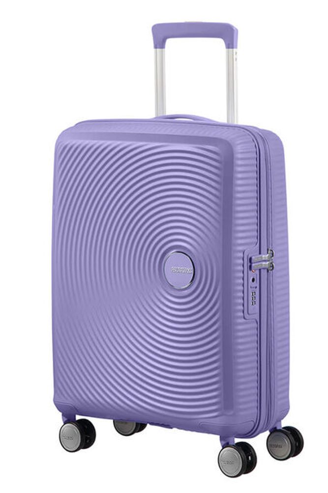 Levně American Tourister Kabinový cestovní kufr Soundbox EXP 35,5/41 l - fialová