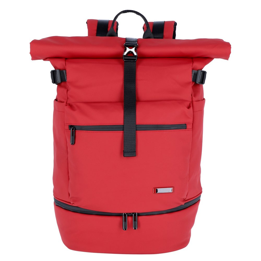 Obrázok Travelite Batoh na notebook 15,6'' Basics Rollup Red 26 l