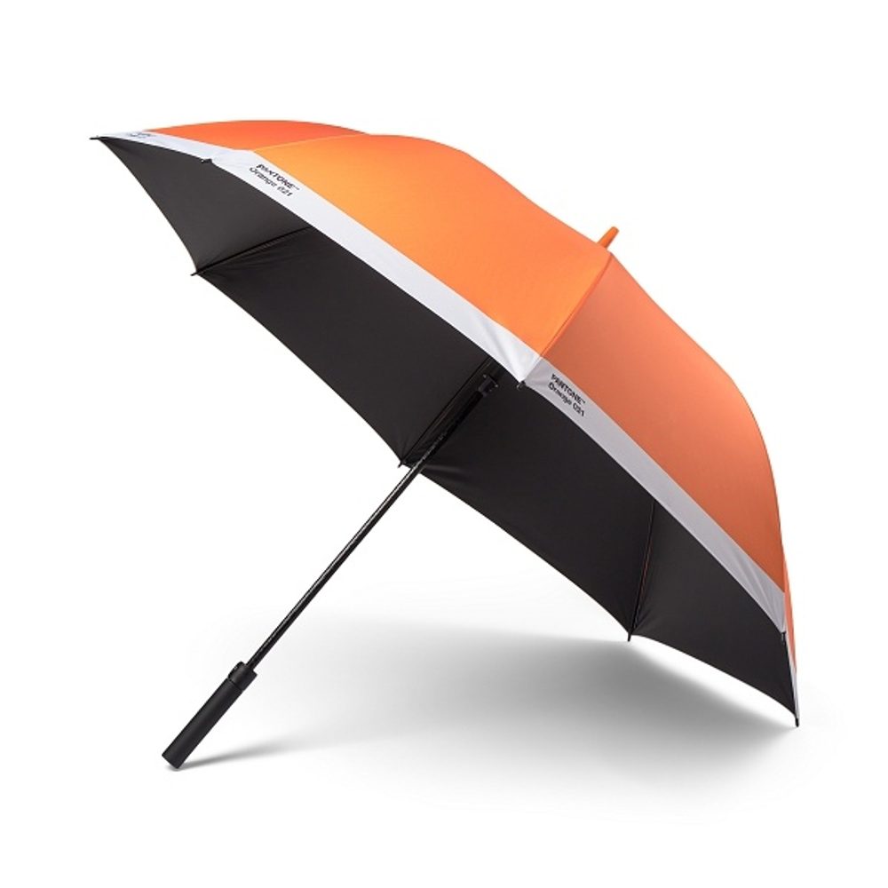 Levně PANTONE Holový deštník Orange 021