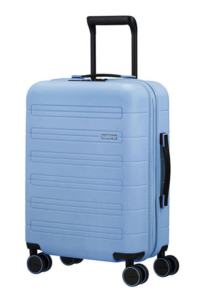 Levně American Tourister Kabinový cestovní kufr Novastream S EXP 36/41 l - světle modrá