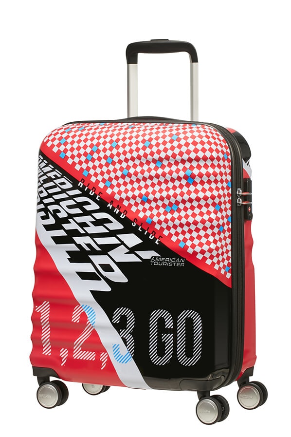 Obrázok American Tourister Kabinový cestovní kufr Wavebreaker 15G 36 l - retro racer