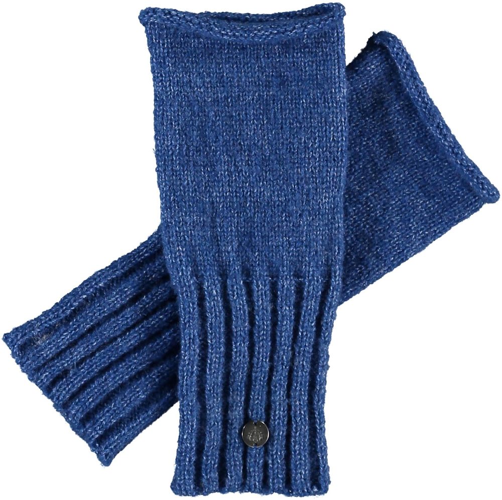 Levně Fraas Dámské pletené návleky 647006 - modrá