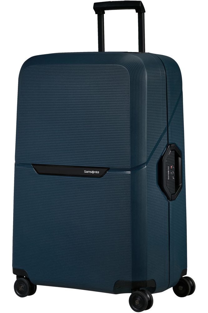 Samsonite Skořepinový cestovní kufr Magnum Eco L 104 l - tmavě modrá