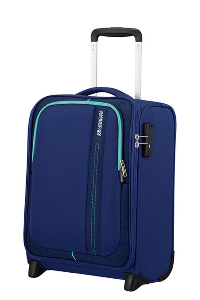 Levně American Tourister Kabinový cestovní kufr Sea Seeker Upright XS 28 l - tmavě modrá