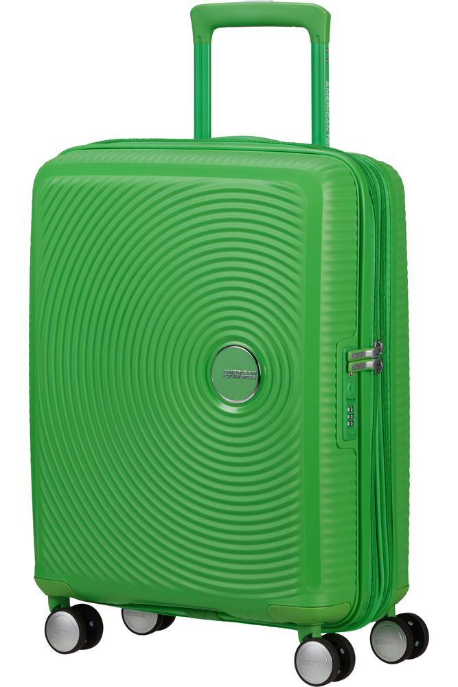 Levně American Tourister Kabinový cestovní kufr Soundbox EXP 35,5/41 l - zelená