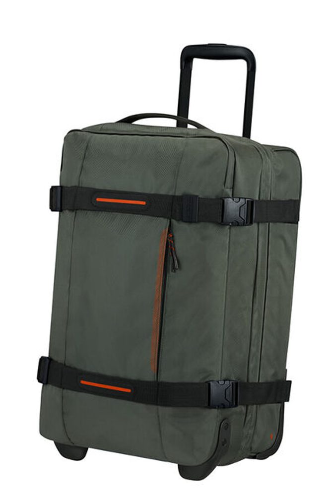 Levně American Tourister Cestovní taška na kolečkách Urban Track S 55 l - khaki