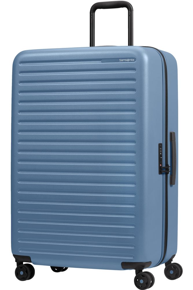 Samsonite Skořepinový cestovní kufr StackD 96 l - světle modrá