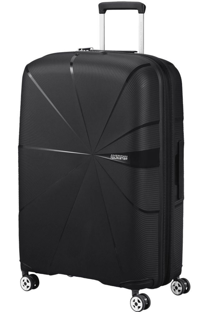 American Tourister Skořepinový cestovní kufr Starvibe L EXP 100/106 l - černá