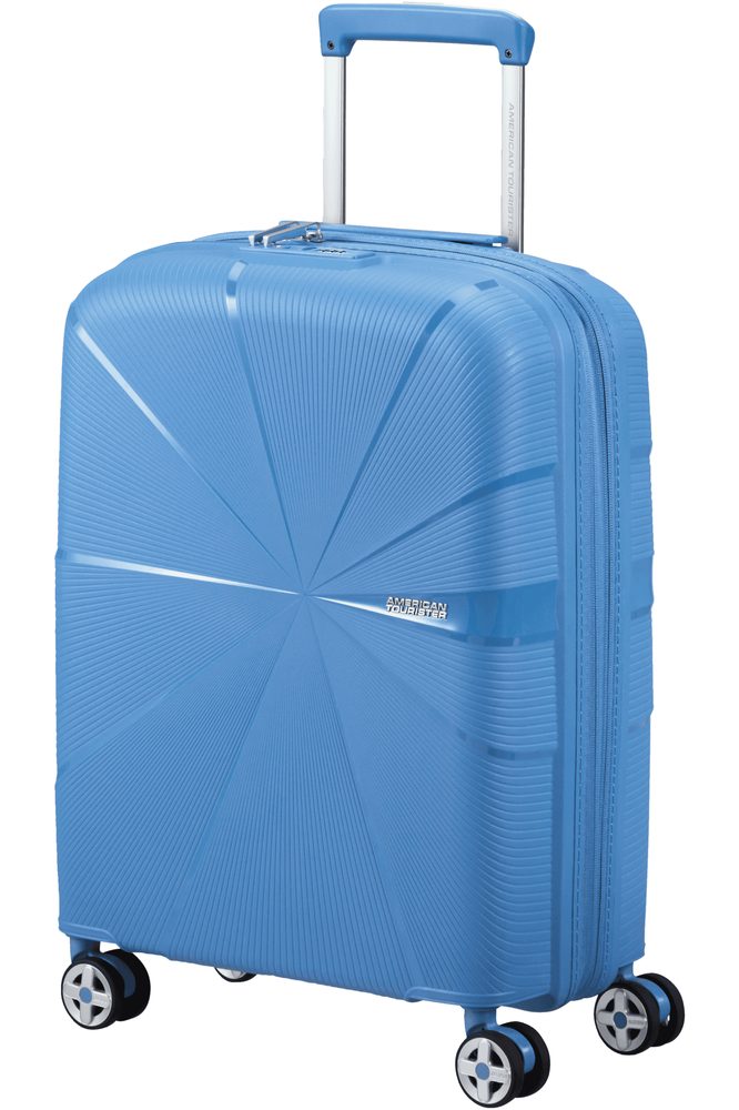 Levně American Tourister Kabinový cestovní kufr StarVibe S EXP 37/41 l - modrá