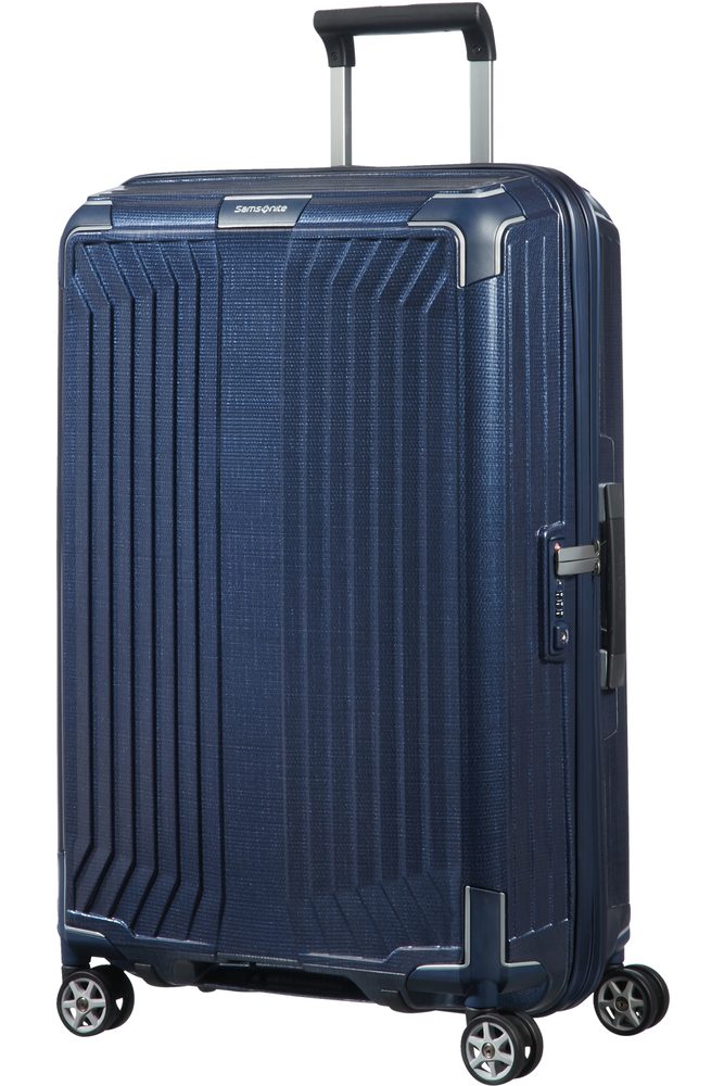 Levně Samsonite Skořepinový cestovní kufr Lite-Box 75 l - tmavě modrá