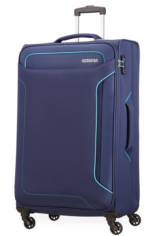 Levně American Tourister Cestovní kufr Holiday Heat Spinner 108 l - tmavě modrá