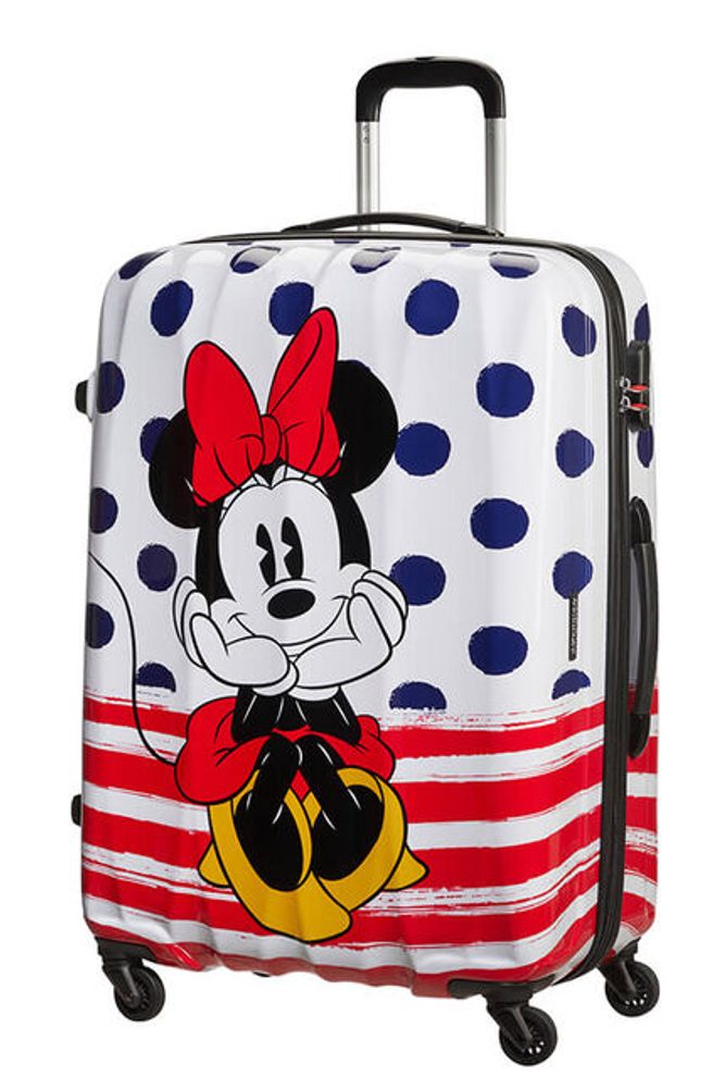 Levně American Tourister Cestovní kufr Disney Legends Spinner 62,5 l - krémová