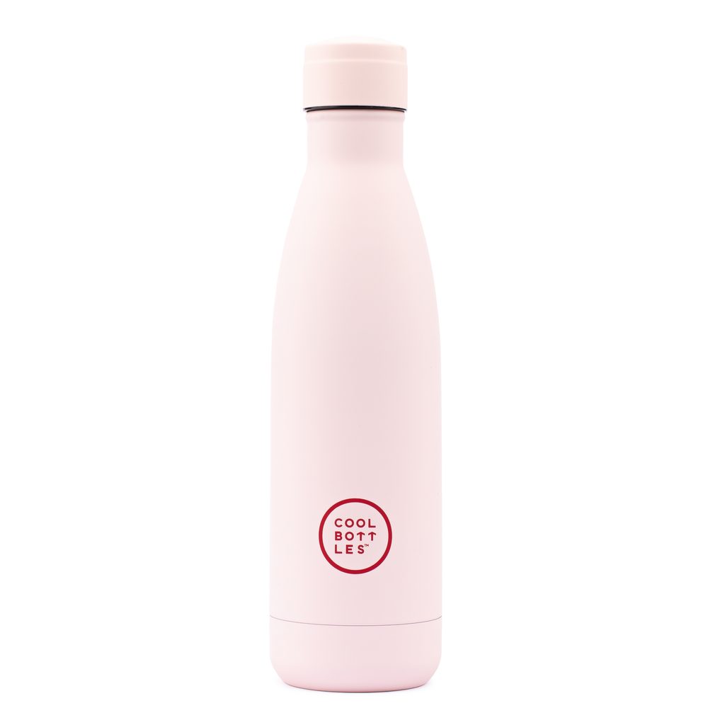 Cool Bottles Nerezová termolahev Pastel třívrstvá 500 ml - růžová